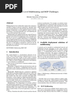 Network Level Multihoming and BGP Challenges: Li Jia Helsinki University of Technology Jili@cc - Hut.fi