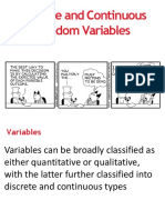 1 Continuous Discrete