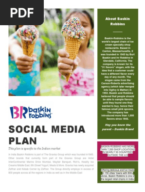 social media plan
