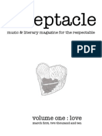 Receptacle: Volume One: Love