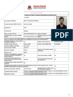 Head Constable Application Summary