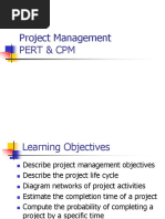 Project Management Pert & CPM