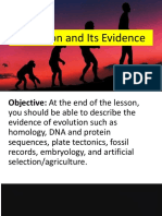 Lesson 9.1 Evolution and Its Evidence