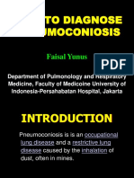 DIAGNOSIS OF PNEUMOCONIOSIS.ppt