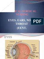 Medical-Surgical Nursing: Eyes, Ears, Nose, Throat (Eent