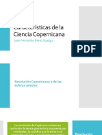 Características de La Ciencia Copernicana