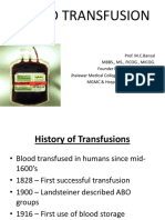 Blood Transfusion