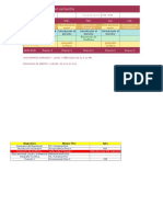 Horario Clases 8vo Semestre