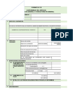 Formato #33 Conformidad Del Servicio: Servicio en General O Consultoría en General