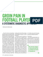 Groin Pain in Football Players: A Systematic Diagnostic Approach