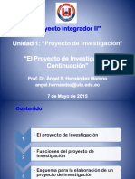 4.- El Proyecto de Investigacion-II