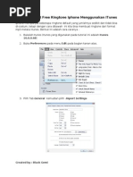 Download Cara Membuat Free Ringtone iPhone Menggunakan ITunes by black_gem SN43404137 doc pdf