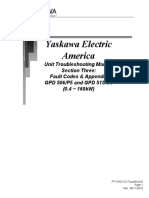 Yaskawa Electric America Unit Troubleshooting Manual Section Three: Fault Codes & Appendix