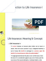 Introduction To Life Insurance-I: DR - Amitabh Mishra, Lifeinsurance 1
