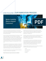 Digitalizing Your Fabrication Process: Better Visibility Means Happier Customers