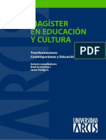 Transformaciones Contemporáneas y Educación. Areyuna, Beatriz Zúñiga, Javier