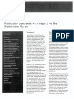 Particular Concerns Rotterdam Rules PDF