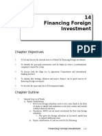 14 Financing Foreign Investment: Chapter Objectives