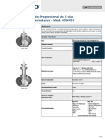 Válvula de controle proporcional 3 vias DN 15-150