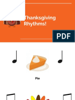 thanksgiving rhythms