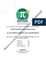 Practicas para Examen FARO - Secundaria (Promocion)