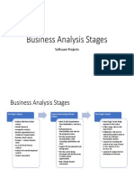 Business Analysis Stages: Software Projects