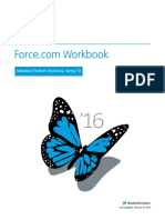 Salesforce Platform Workshop, Spring '16: @salesforcedocs