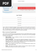 Java Tutorial - Tutorialspoint