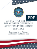 Summary of Dod Ai Strategy PDF