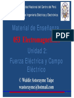 Unidad 2 - Fuerza Eléctrica y Campo Eléctrico 2019 PDF
