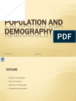Population and Demography PDF