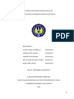 Laporan Praktikum Regulasi Dan Homeostasis Dalam Tubuh