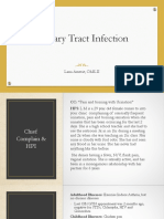 Urinary Tract Infection: Lana Amerie, OMS-II