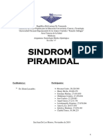Síndrome piramidal: causas, síntomas y tratamiento