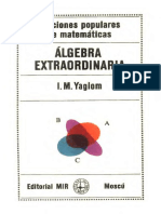 Álgebra Extraordinaria PDF