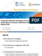 Sap Collections Strategies and Automated Correspondence PDF