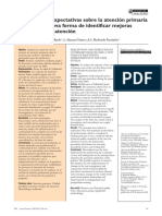 Percepciones y Expectativas Sobre La Atención Primaria de Salud Una Nueva Forma de Identificar Mejoras en El Sistema de Atención PDF