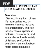 Fish and Shellfish