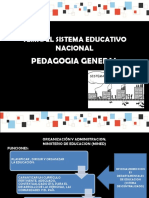 Tema. El Sistema Educativo Nacional