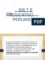 350998990 Sistema Educativo Peruano Ppt