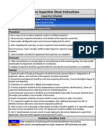 Inventory Inspection Sheet - Don Bosco PDF