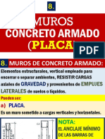 MUROS de Concreto Armado (Placa) - 54d