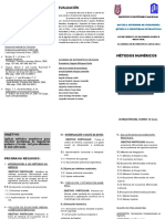 Métodos numéricos para ingeniería química