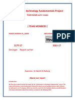 Information Technology Fundamentals Project: (Team Members)