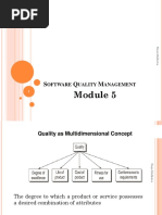 Module 5 Software Quality Management