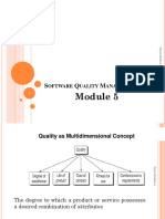 Module 5 Software Quality Management