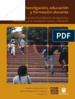 Investigacion Educacion y Formacion MemComInvCE PDF