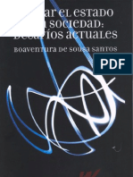 Pensar El Estado y La Sociedad Actuales Boaventura de Souza Santos