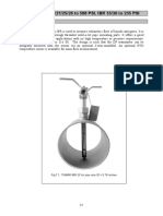 8.0 Series IBR 20/21/25/26 To 588 PSI, IBR 35/36 To 235 PSI: Fig.7.1: ITABAR IBR-25 For Pipe Size ID 5.76 Inches