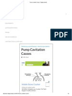 Pump Cavitation Causes – Enggcyclopedia